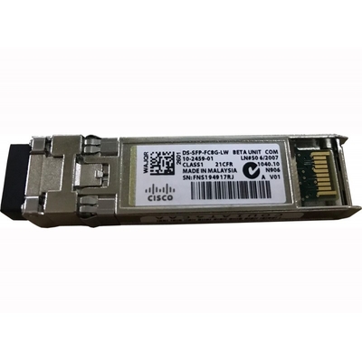 सिस्को 8Gbps DS-SFP-FC8G-LW फाइबर चैनल SFP+ मॉड्यूल लंबी वेवलेंथ ऑप्टिक्स