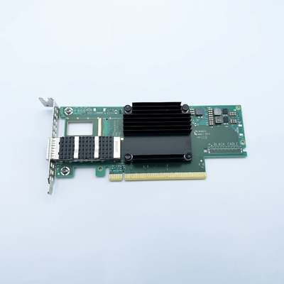 MCX653105A-ECAT सिंगल QSFP56 नेटवर्क कार्ड इनफिनिबैंड और ईथरनेट के लिए (कॉपर और ऑप्टिकल)