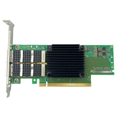Mellanox ConnectX-6 सीरीज़ ईथरनेट एडाप्टर MCX653106A-EFAT PCIe4.0 X16 इंटरनल डुअल पोर्ट 100Gb/s QSFP56 सर्वर एप्लीकेशन