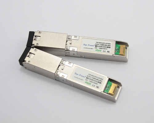 Finisar 10G SFP + ऑप्टिकल ट्रांसीवर SMF BIDI 100km 10G ईथरनेट के लिए