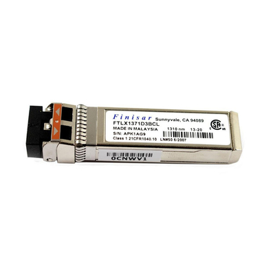 Finisar FTLX1371D3BCL SFP + ऑप्टिकल मॉड्यूल 1310nm 220M फास्ट ईथरनेट SFP +