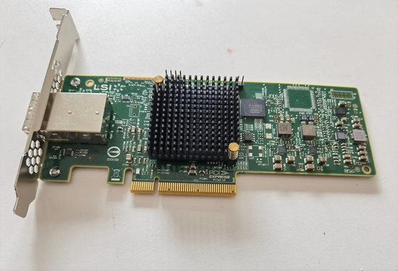LSI SAS 9300-8e PCI एक्सप्रेस से 12Gb/S सीरियल अटैच्ड SCSI SAS होस्ट बस अडैप्टर