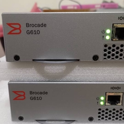 G610 ब्रोकेड सैन स्विच 8X32G SWL SFP AC स्टोरेज BR-G610-8-32G-0-Z डेटा सेंटर के लिए