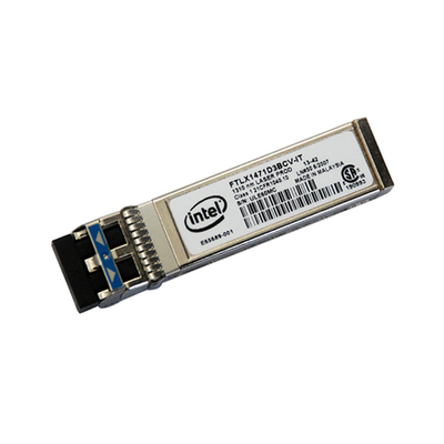 SFP 1310nm 10km सिंगल मोड फाइबर ट्रांसीवर Intel FTLX1471D3BCV-IT