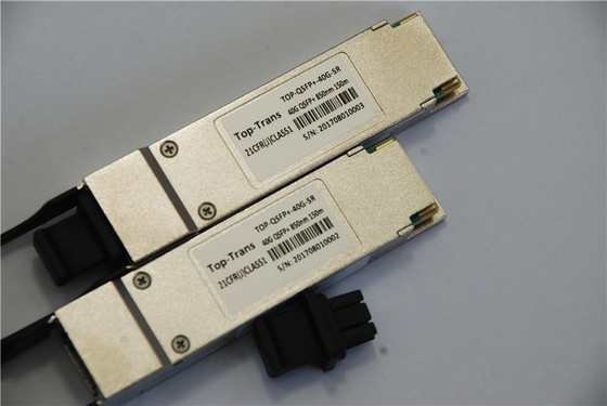 40GbE QSFP + 850NM 150M MPO MTP ट्रांसीवर D लिंक DEM-QX01Q-SR4 संगत