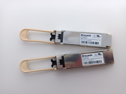 ब्रोकेड Gen6 FC32-64 FC SFP ट्रांसीवर 57-1000326-01 4x25GbE 100GBASE-SR4