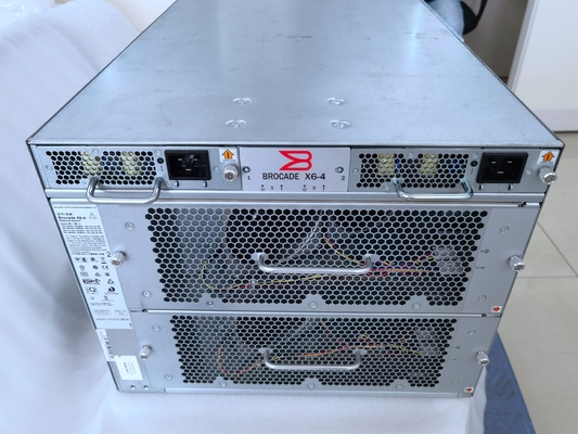 CR32-4 ब्रोकेड X6-4 निदेशक चेसिस कोर रूटिंग ब्लेड 192 32-Gbps पोर्ट तक