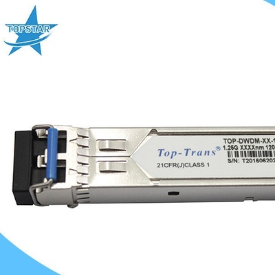 1.25G DWDM SFP ऑप्टिकल ट्रांसीवर 1310nm 120km SMF SFP मॉड्यूल