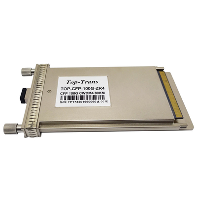 मेट्रो ईथरनेट स्विच के लिए LAN-DWM 80KM ZR4 100G CF ट्रान्सीवर