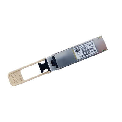 सिस्को QSFP-100G-SR4-S 10-3142-01 QSFP28 100G SR4 100m OM4 MMF ऑप्टिकल मॉड्यूल MPO-12 कनेक्टर के साथ