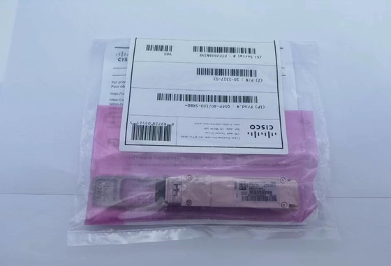 सिस्को QSFP-40 QSFP28 ऑप्टिकल ट्रांसीवर 10-3317-01 40GBASE और 100G SR BiDi