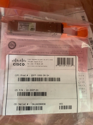 सिस्को 10-3057-01 QSFP 100G DR S ऑप्टिकल मॉड्यूल 500m SMF पर;