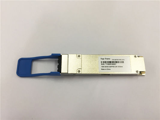 ब्रांड 02311KNU संगत QSFP28-100G-LR4, 10km SMF 100G QSFP28 ट्रांससीवर