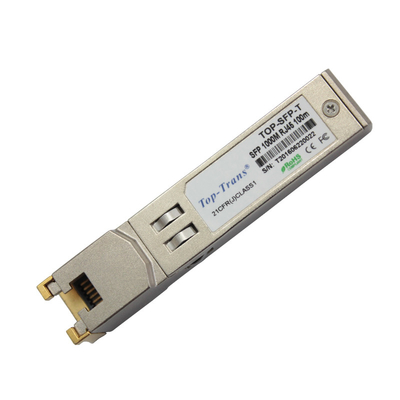GLC-TE संगत 1.25G 1000M RJ45 100M कॉपर SFP ट्रांसीवर ऑप्टिकल मॉड्यूल