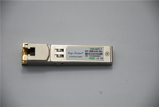 GLC-TE संगत 1.25G 1000M RJ45 100M कॉपर SFP ट्रांसीवर ऑप्टिकल मॉड्यूल