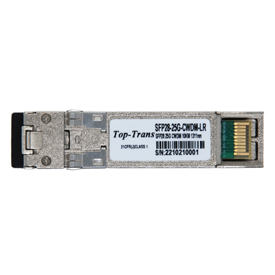 10KM 1311nm टॉप ट्रांस फाइबर ऑप्टिकल मॉड्यूल SFP28-25G-CWDM-LR SFP28 25G CWDM