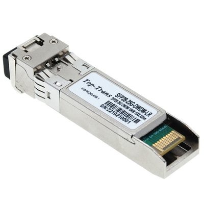DWDM ऑप्टिकल मॉड्यूल 25G SFP28 ट्रांसीवर SMF 1270nmTx / 1330nmRx 10km LC DOM