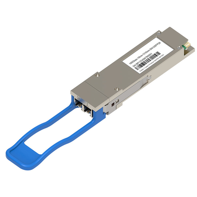 RTXM 290-806 EML आधारित 1310nm LR4 100G QSFP28 ऑप्टिकल ट्रांसीवर सिंगल मोड फाइबर