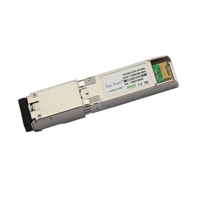 1490nm 1550nm 10G SFP मॉड्यूल 80Km 3.3V SFP BIDI ट्रांसीवर