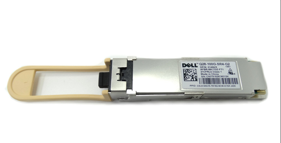Dell Q28-100G-SR4-G2 SR4 QSFP28100G ट्रांसीवर मॉड्यूल AFBR-89CTDZ-FT1