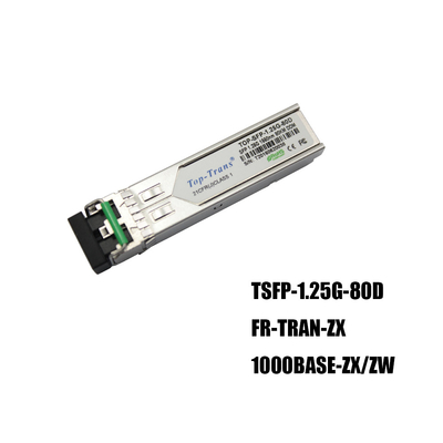 Fortinet FR-TRAN-ZX गीगाबिट ईथरनेट SFP सिंगलमोड ऑप्टिकल ट्रांसीवर 1550nm 80KM