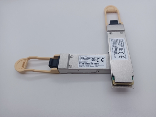 Finisar FTLC9559REPM 100m समानांतर MMF QSFP28 ऑप्टिकल ट्रांसीवर 100G ईथरनेट के लिए
