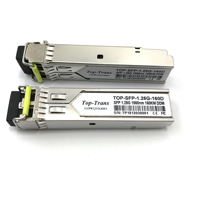 जुनिपर SFP-1GE-EZX-160 1.25G SFP ट्रांसीवर 1550nm 160km सिंगलमोड