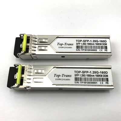 जुनिपर SFP-1GE-EZX-160 1.25G SFP ट्रांसीवर 1550nm 160km सिंगलमोड
