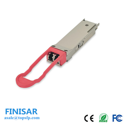 40 किमी मल्टीरेट QSFP + ऑप्टिकल ट्रांसीवर मॉड्यूल 40G ईथरनेट फिनिसर FTL4E1QE1C के लिए