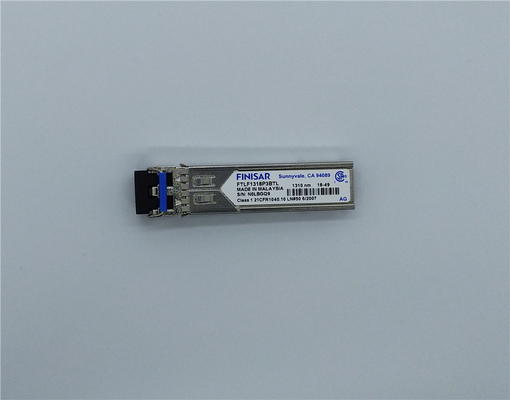 1GFC 10km औद्योगिक तापमान जनरल 3 SFP ऑप्टिकल ट्रांसीवर FTLF1318P3BTL