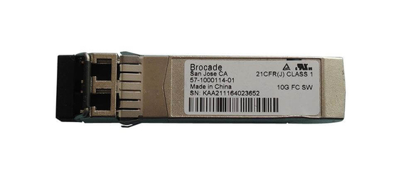 ब्रोकेड 57-1000492-01 XBR-000418 10G FC SFP+ ट्रांसीवर 10GBASE-SWL 850nm LC MMF