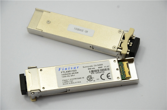 Finisar FTLX8511D3 850nm XFP ऑप्टिकल ट्रांसीवर 10GBASE-SR / SW 10G ईथरनेट के लिए