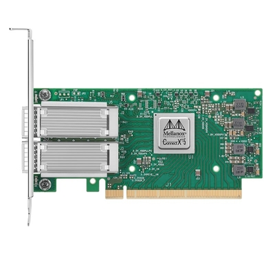मेलानॉक्स MCX516A-CDAT 100GbE ConnectX-5 CX516A डुअल पोर्ट नेटवर्क एडेप्टर QSFP28
