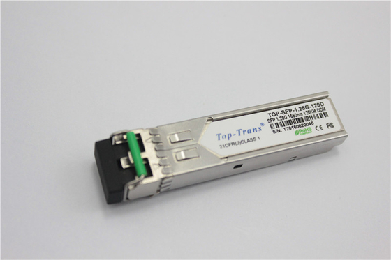 जुनिपर SFP-1GE-EZX-120 1550nm 120km सिंगलमोड गीगाबिट SFP ईथरनेट ऑप्टिक्स