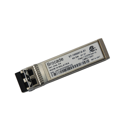 ब्रोकेड 57-1000012-01 SFP+ FC SFP+ ट्रांसीवर 8G SWL 850nm MMF XBR-000148 ऑप्टिकल मॉड्यूल