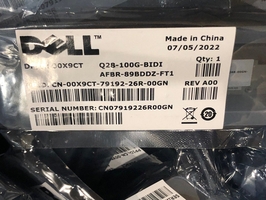 Avago AFBR-89BDDZ QSFP28 100 गीगाबिट ईथरनेट LC MMF फाइबर ऑप्टिक्स मॉड्यूल प्लग करने योग्य