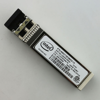 InteI FTLX8571D3BCV-I3 10GBASE-SR 850nm SFP+ ऑप्टिकल ट्रांसीवर मॉड्यूल