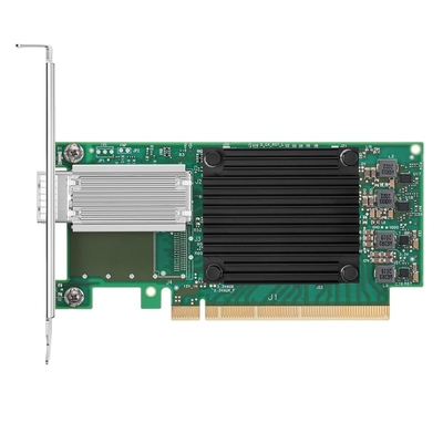 NVIDIA मेलानॉक्स MCX515A-CCAT 100GbE QSFP28 पोर्ट PCIe3.0 X16 ConnectX-5 ईथरनेट कार्ड