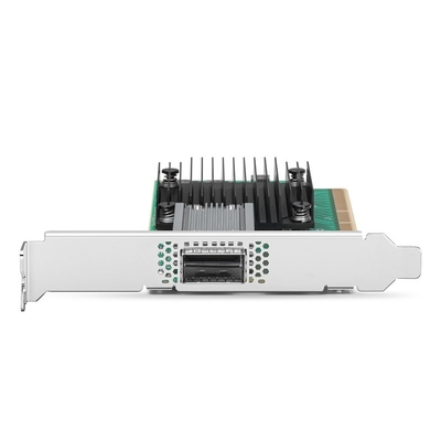 NVIDIA मेलानॉक्स MCX515A-CCAT 100GbE QSFP28 पोर्ट PCIe3.0 X16 ConnectX-5 ईथरनेट कार्ड