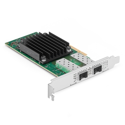 मेलानॉक्स MCX512A-ACAT CX512A ConnectX-5 10 / 25GbE SFP28 PCIe कार्ड डुअल पोर्ट