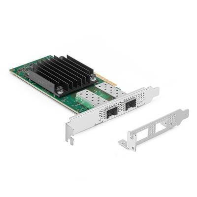 मेलानॉक्स MCX512A-ACAT CX512A ConnectX-5 10 / 25GbE SFP28 PCIe कार्ड डुअल पोर्ट