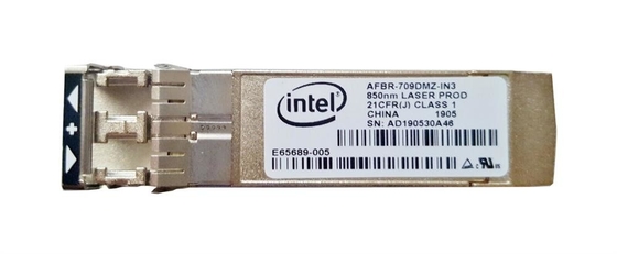 Intel AFBR-709DMZ-IN3 SFP+ 10Gb 850nm डुप्लेक्स LC ऑप्टिकल ट्रांसीवर मॉड्यूल