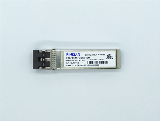 Finisar 14.025Gb/S 850nm MMF फाइबर ऑप्टिक ट्रांसीवर इथरनेट और फाइबर चैनल के लिए