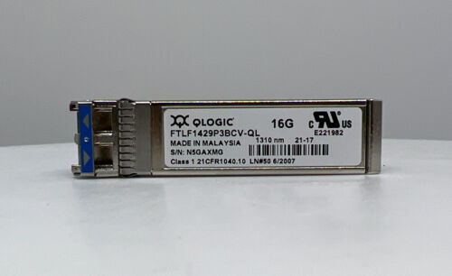 1310nm 16GB 10km LR SFP+ ऑप्टिकल ट्रांसीवर मॉड्यूल Qlogic FTLF1429P3BCV-QL