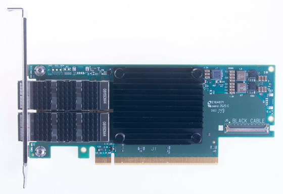 मेलानॉक्स MCX653106A-ECAT HPE P24249-001 InfiniBand HDR 100GbE QSFP56 PCIe अडैप्टर NIC