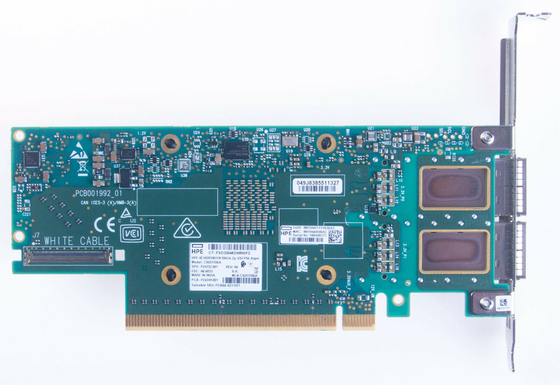 मेलानॉक्स MCX653106A-ECAT HPE P24249-001 InfiniBand HDR 100GbE QSFP56 PCIe अडैप्टर NIC