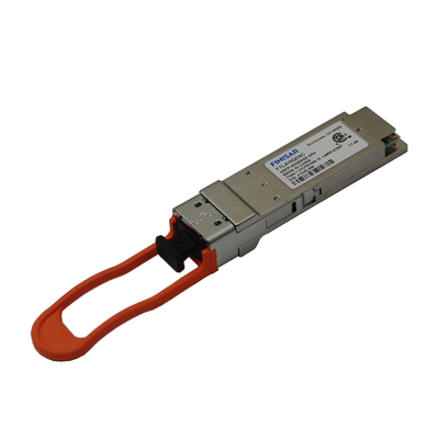 फिनिसर FTL410QD4C 40GBASE-SR4 / 10GBASE-SR 300m QSFP+ Gen4 ब्रेकआउट से 10GBASE-SR ईथरनेट