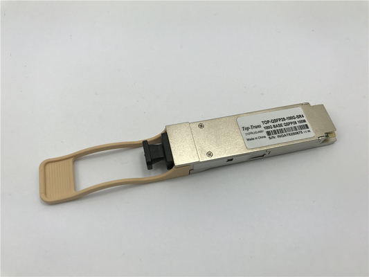 अरिस्टा QSFP-100G-SR4 संगत 850nm 100m समानांतर MMF MPO-12 ऑप्टिकल ट्रांसीवर