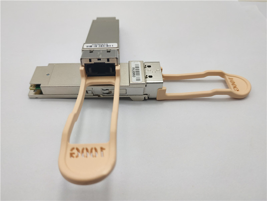 अरिस्टा QSFP-100G-PSM4 संगत 1310nm 500m समानांतर SMF MPO-12 ऑप्टिकल ट्रांसीवर