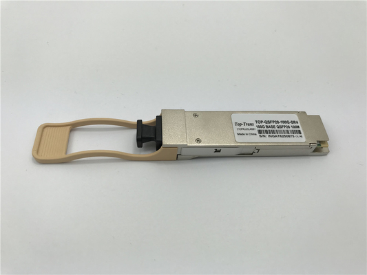 डेटा सेंटर इंटरकनेक्ट के लिए 100G QSFP28 समानांतर MMF ट्रांसीवर